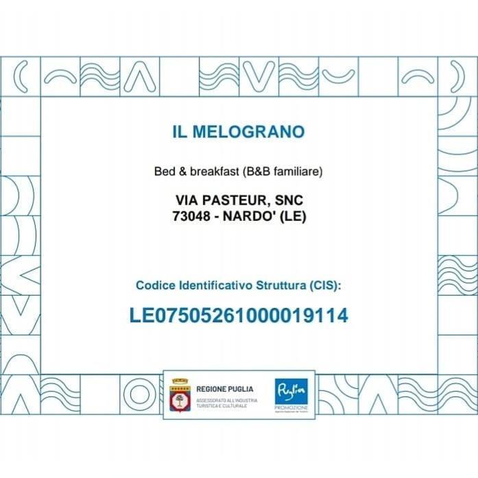 B&B Il Melograno Salento Torre Inserraglio Ngoại thất bức ảnh